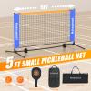 Hotnueout 5FT Small Mini Pickleball Net Set - Quick Setup Indoor/Outdoor Portable Practice Net, Net Small Equipment Training Net view 4