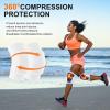 HISFFOG Volleyball Knee Pads for Women, Men, Youth, Girls, Kids, Knee brace for Volleyball Basketball Football Dance Yoga Tennis Running Cycling Workout Climbing Wrestling view 3