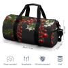 Gym Bags Small Holly Berry Branches Duffel Bag Overnight Bag with Shoe Compartment Carryon Bag for Men Women view 2
