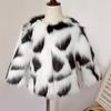 Toddler Baby Girls Shaggy Faux Fur Coat Jacket Fuzzy Cute Warm Winter Kids Clothes Fluffy Thick Thick (Black, 4-5 Years) view 4