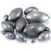 Alwonder Egg Sinkers Fishing Weights, Oval Lead Fishing Weights Sinkers Bass Fishing Casting Egg Sinker Saltwater Freshwater Tackle 3/8oz view 1