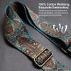 Purse Strap, 2"Cowhide Head Wide Shoulder Strap Adjustable Replacement,Retro Personalized Printing Multi-pattern Crossbody Bag Straps for Handbag,Crossbody Bags,Shoulder Bags(Bohemian style) view 4