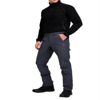 Gash Hao Mens Snow Ski Pants Waterproof Insulated Softshell Grey 40x32