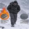 Gash Hao Mens Snow Ski Pants Waterproof Insulated Softshell Grey 40x32 view 4
