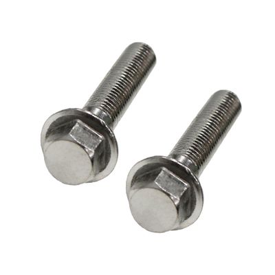 2PCS, Outboard Engine 90105-10M00 90105-10M67 Trim Tab Anode Flange Bolt for Yamaha 50HP-350HP Boat Motor, 10-82801M for Mercury Mariner, T85-00000012 for Parsun HDX, fit Sierra 18-6246
