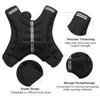 ZUETK Weighted Vest, 6lb/8lb/12lb/16lb/20lb/25lb/30lb Weight Vest with Reflective Stripe, Weighted Vest for Men Women Workout Equipment for Strength Training, Running, Jogging, Fitness, Weight Loss view 3