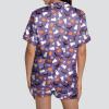ZYXTIM Women Pajama Set Short Sleeve Comfy Pjs Sets 2 Piece Lounge Set with Pockets view 3