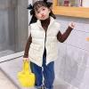 Kids Puffer Vest Lightweight Waterproof Sleeveless Zip up Outwear for Toddler Baby Boys Girls Winter (White, 2-3 Years) view 3