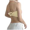 Lmdudan Sexy Strapless Bandeau Bra Stretchy Seamless Bralettes Stretchy Non Padded Bandeau Tube Tops Y2K Bras for Women view 3