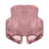Little Girls' Faux Fur Vest Coat Jacket Outerwear Toddler Baby Girls Winter Waistcoat (Watermelon Red, 12-18 Months) view 2