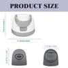 Replacement Lid Compatible with Owala Freesip,One Button Water Bottle Top Lid Compatible with Owala Cup 16oz 24oz 32oz 40oz BPA-Free Replacement Accessory Stopper,No Leak (Grey) view 2