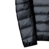 QOAAIE Men's Packable Down Jacket Stand Collar Cropped Winter Coats Lightweight Casual Warm Sport Puffer Jacket (Black,Medium) view 4