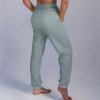Jogger Sweatpants Women Baggy Comfy Elastic High Waisted Fleece Sweatpants High Waisted Wide Leg Sweatpants Workout Jogger Sweat Pants Soft Fleece Sweatpants Drawstring Lounge Pants with Pockets view 3