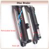 BUCKLOS 20 inch QR 9mm Straight Coil Folding Bike Suspension Fork & Bike Fork Star Nut Setting Install Tool with Star Nuts & 11PCS Aluminium Alloy Spacers Black view 4