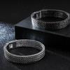 DYINGZL Handsome Titanium Steel Men's Bracelet, Cuban Chain Birthday Gift, Mesh Hundred Hip-hop Bracelet, Personalized Square Fish Scale Men's Stainless Steel Bracelet(Gray) view 4