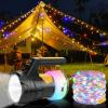 Camping Lantern Rechargeable, LED Flashlight Spotlight Lantern, Waterproof Lantern Flashlight for Hurricane Emergency, Hiking, Outdoor Patio and Garden Party Decoration view 2
