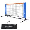 5FT Mini Pickleball Net, Portable Game Pickleball Practice Net for Driveway, Outdoor Indoor Home Small Pickle Ball Equipment Dink Training Aid view 1