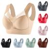 Zen Chic Push Up Wireless Bra - Seamless Sexy Lysine Charm - Ice Silk Posture Correcting Bra, Beige, Size 38A view 1