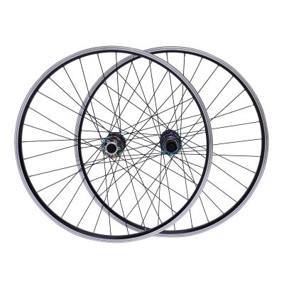 69.9cm/27.5Inch Mountain Bike Wheelset Aluminum Alloy Rim Disc Brake Wheel Mountain Bike Front Rear Wheelset for Cassette Bicycle Wheelsets200kg/441lbs