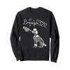 Halloween Skeleton Hand Boop Poodle Dog Lover Sweatshirt view 1