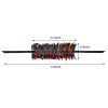 Beisto Halloween Feather Shawl Adult Shoulder Wrap Furry Cape Shrug Evil Cosplay Party Costume Accessories Outfits view 3