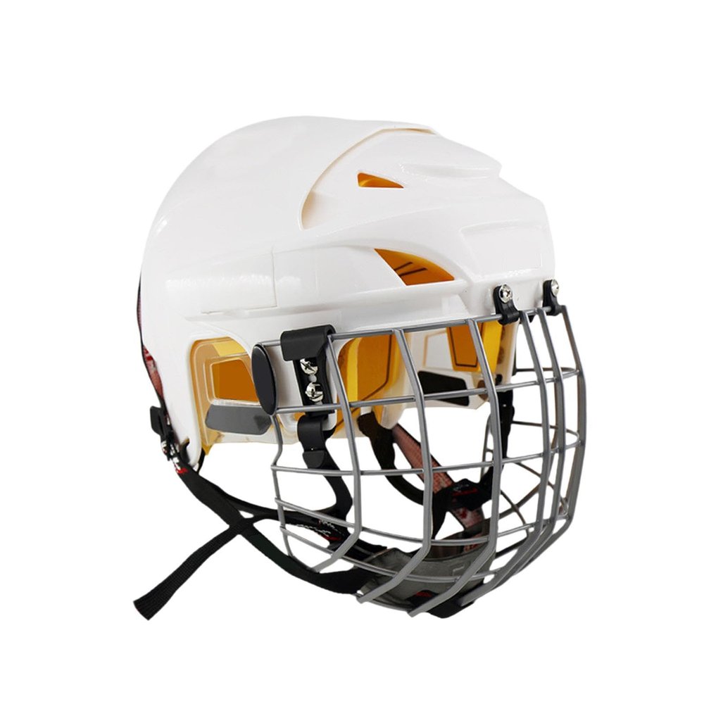 NineFit Basics Ice Hockey Helmet for Skaters, XL with Cage
