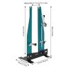 Wheel Truing Stand, Adjustable Width (3.5-5.9 inches) Bicycle Wheel Alignment Repair Tool with 360  Rotation Dual Adjustment for 27.5-29 inch Wheels and 140-180mm Brake Disc Diameter (Upgrade model) view 2