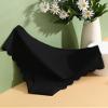 6 pack Seamless Underwear for Women Sexy Low Rise Hipster Wave Edge No Show Bikini Panties Womens Cheeky S-XL view 2