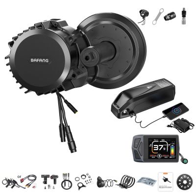 Bafang BBS-HD 1000W Mid Drive Kit,Upgraded BBS03 M615 48V/52V Mid Drive Ebike Conversion Kit with Optional Display & 46T Sprockt for BB 68-73MM/85-105MM/105-125MM Mountain Bike,City Bike,Road Bike