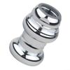 1" Threaded Bicycle Headset Fixed Gear Racing Bike Headset Bearing 22.2mm, CNC Processed Aluminum Alloy Bike Headset Metal External Cup