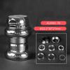 1" Threaded Bicycle Headset Fixed Gear Racing Bike Headset Bearing 22.2mm, CNC Processed Aluminum Alloy Bike Headset Metal External Cup view 3