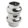 1" Threaded Bicycle Headset Fixed Gear Racing Bike Headset Bearing 22.2mm, CNC Processed Aluminum Alloy Bike Headset Metal External Cup view 4