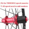 20 Inch Wheelset 451mm Folding Bikes Rim V/Disc Brake Wheels 16/21H Quick Release Hub 100/135mm for 7/8/9/10/11 Speed Cassette 1507g view 3