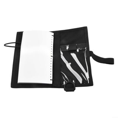 CookiBlend Underwater Scuba Diving Wet Notes Book 50 Page Write Paper Refill 2 Slates Bungee Lanyard Elastic Bookmark(Reflective)