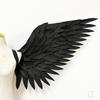 haolicedy Black Adult Angel Wings Large Adult Wings,Black Angel Wing Party Cosplay Costumes for Photo Props Party Birthday Festival Carnival Christmas Halloween Carnival Party view 4
