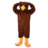 Brown Eagle Mascot Costume Fancy Dress Cartoon Outfit view 2