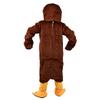Brown Eagle Mascot Costume Fancy Dress Cartoon Outfit view 4