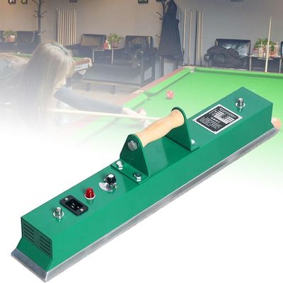 670mm Billiards Table Cloth Iron, Billiards Pool Table And Rail Brush, Adjustable Temperature Snooker Table Iron,Thermostatic Pool Table Cloth Iron,Designed For Billiard Games Clubs,Playroom Room,Home