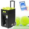 Automatic Smart Tennis Ball Server Machine, Tennis Pitching Machine with App/Remote Control, Tennis Ball Launcher for Tennis Practice, Tennis Training Machine view 1