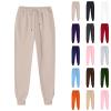 Tall Womens Pants Sweatpants for Women High Waisted Drawstring Workout Joggers Baggy Lounge Fall Trousers with Pockets Casual Pants Women Beige XL view 1