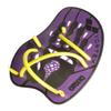 Arena Unisex Adult Vortex Evolution Swimming Hand Paddles for Women and Men Adjustable Straps Curved Design, Plum/Arctic Lime, Medium view 3