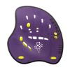 Arena Unisex Adult Vortex Evolution Swimming Hand Paddles for Women and Men Adjustable Straps Curved Design, Plum/Arctic Lime, Medium view 4