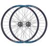 Mountain Bikes Wheelset 24 Inch Aluminum Alloy Rim 32H Disc Brake Set Quick Release Front Rear Wheels for Folding Bicycles 7/8 Speed Rotary Flywheel 2000g view 1