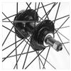 Mountain Bikes Wheelset 24 Inch Aluminum Alloy Rim 32H Disc Brake Set Quick Release Front Rear Wheels for Folding Bicycles 7/8 Speed Rotary Flywheel 2000g view 2