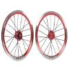 Bikes Wheelset 14/16 Inch Bicycles Wheels Double Layer Alloy Rim V Brake Quick Release Wheel Single Speed 9T Hub 20 Holes for Retrofit E-Bikes view 1