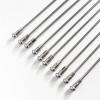 QUYNAGER 36pcs/lot 11G Diameter 2.85mmLength 55-305mm J-Bend Electric Bike Spokes Material 304 Stainless Steel E-Bike Spokes with Nipples(85mmX2.85mm) view 1