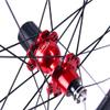 700c Road Bikes Wheelset Carbon Rim 29" 38/50mm C/V Brake Quick Release Bicycles Wheels 1556g 20/24 Hole Hub for 7/8/9/10/11 Speed Cassette view 2