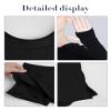 Avrigirl Knitted Black Girls Shrug Sweater, Pull on Ballet Skort Athletic Dance Cover up for Leotards view 3