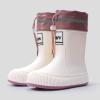 IWIHMIV Girls Rain Boots Rainboots for Toddlers Girls Toddler Rain Boots Kids Rain Boots Waterproof Rubber Boots for Girls And BoysWhite,13.5 view 2