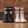 IWIHMIV Girls Rain Boots Rainboots for Toddlers Girls Toddler Rain Boots Kids Rain Boots Waterproof Rubber Boots for Girls And BoysWhite,13.5 view 3